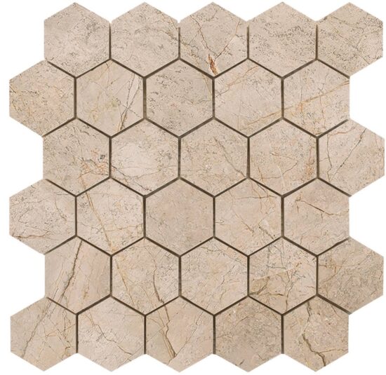 Hexagono Egeo Cream Pulido | Xana System