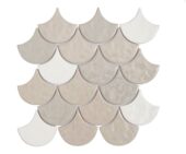 White Body Ceramic Royal Flax Fish Scale | Xana System
