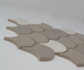 White Body Ceramic Royal Flax Fish Scale | Xana System