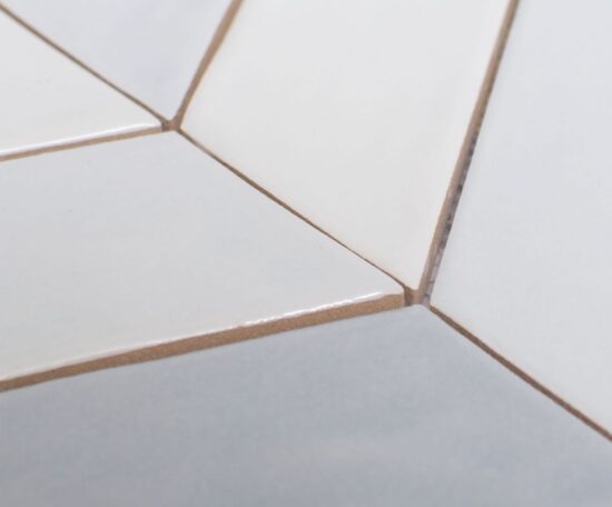 White Body Ceramic Sylvan Mist Chevron | Xana System