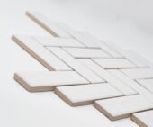 White Body Ceramic White Dove Herringbone | Xana System