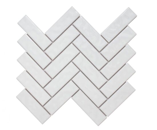White Body Ceramic White Dove Herringbone | Xana System