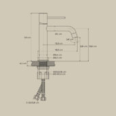 Orveta Negro 20cm | Xana System
