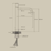 Orveta Negro 30cm | Xana System