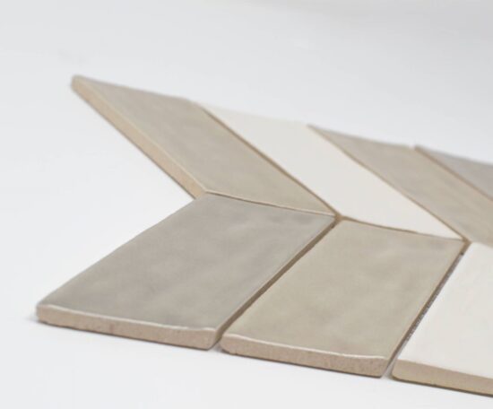 White Body Ceramic Royal Flax Chevron | Xana System