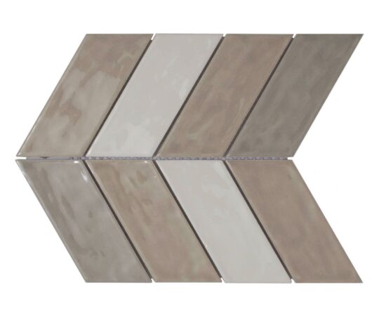 White Body Ceramic Royal Flax Chevron | Xana System