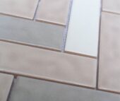 White Body Ceramic Royal Flax Herringbone | Xana System