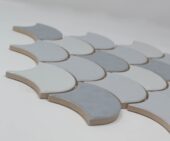 White Body Ceramic Sylvan Mist Fish Scale | Xana System