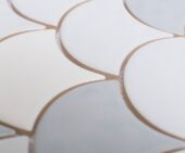 White Body Ceramic Sylvan Mist Fish Scale | Xana System