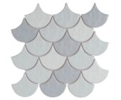 White Body Ceramic Sylvan Mist Fish Scale | Xana System
