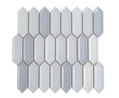 White Body Ceramic Sylvan Mist Mini-Picket | Xana System